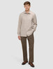 Soft Flannel Shirt Beige
