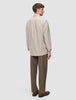 Soft Flannel Shirt Beige