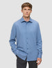 Soft Flannel Shirt Dusky Blue