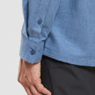 Soft Flannel Shirt Dusky Blue