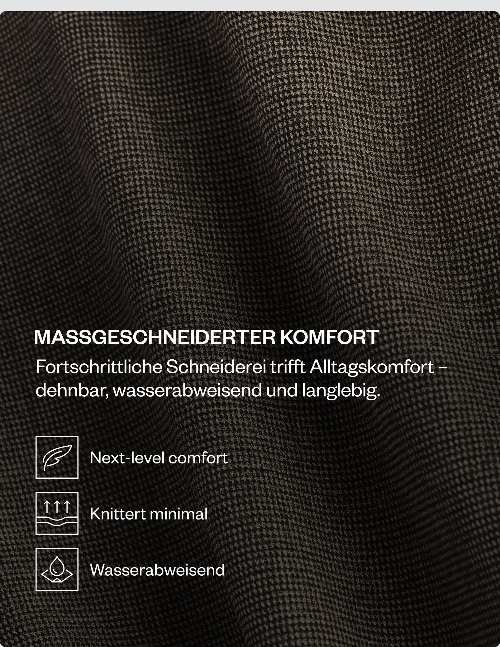 Essential Suit Pants Relaxed Fit Green Melange