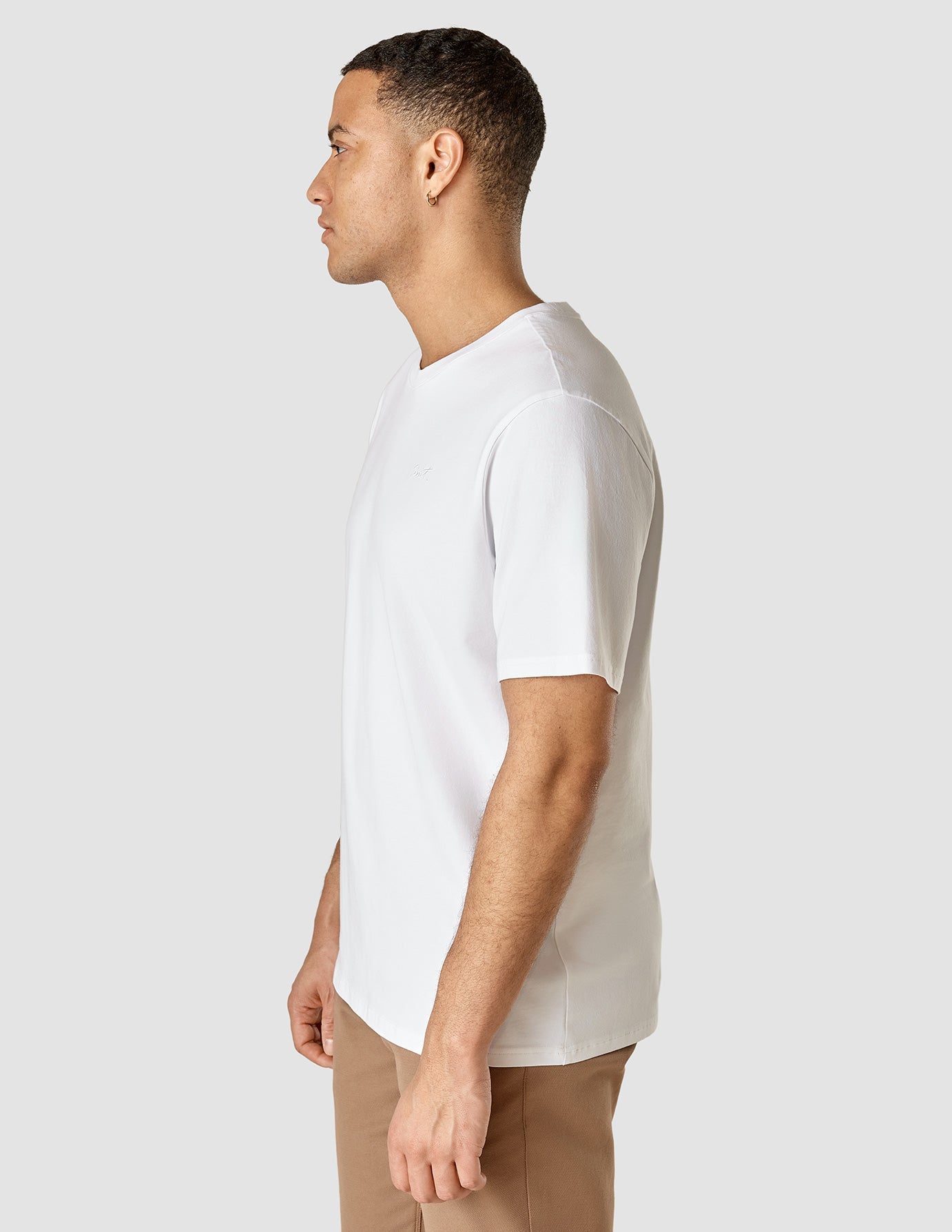 Supima T-Shirt Box Fit Legacy White