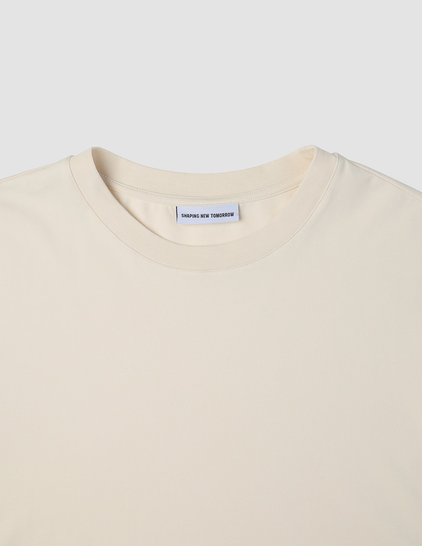 Supima T-shirt Box Fit Off White