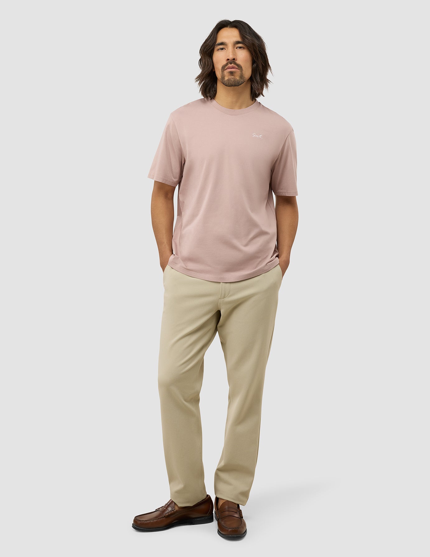 Supima T-Shirt Box Fit Legacy Dusty Lilac