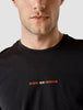 Supima Autograph Flag T-shirt Black