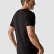 Supima T-shirt Black V-Neck