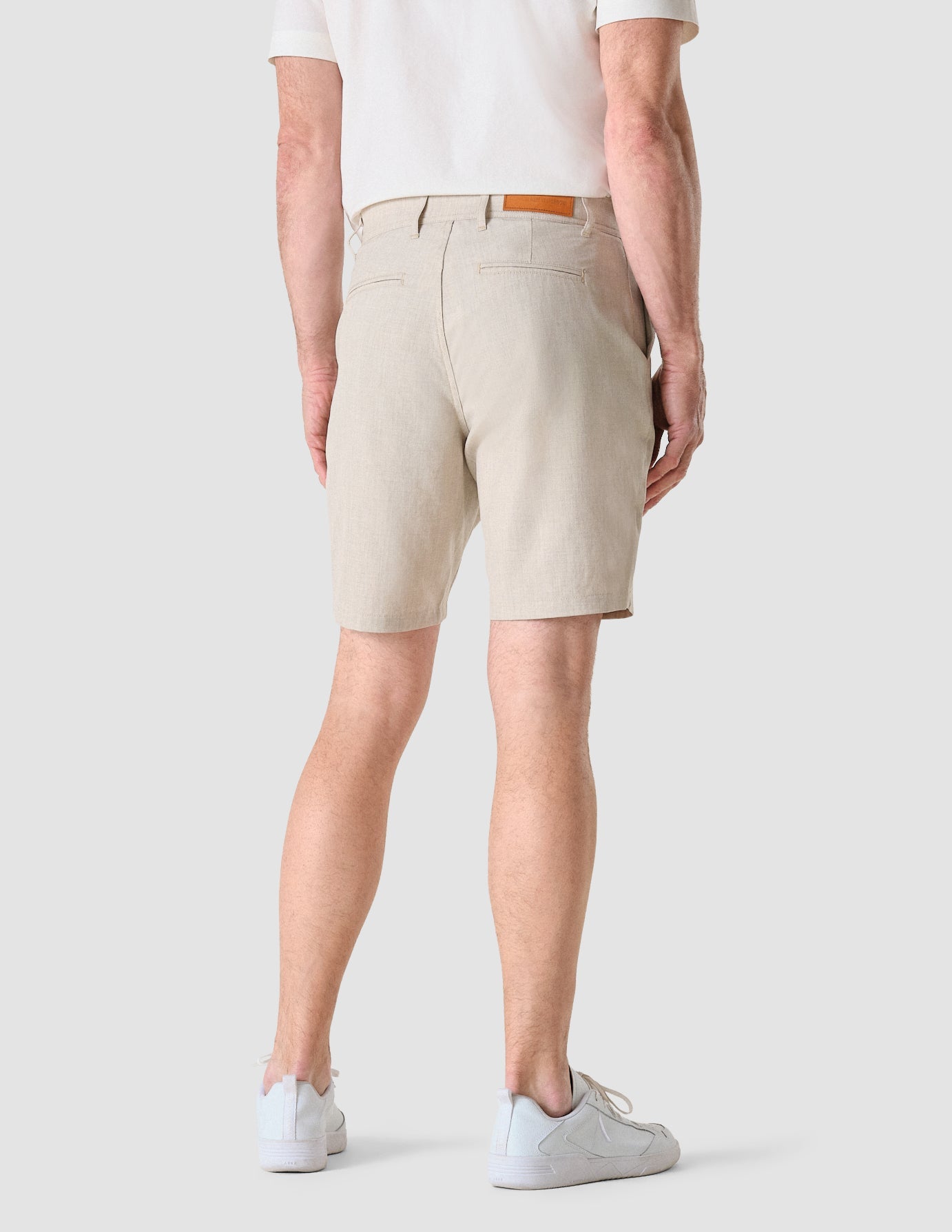 Tech Linen Shorts Sandshell