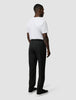 Tech Linen Elastic Pants Black