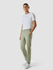 Tech Linen Elastic Pants Neutral Green