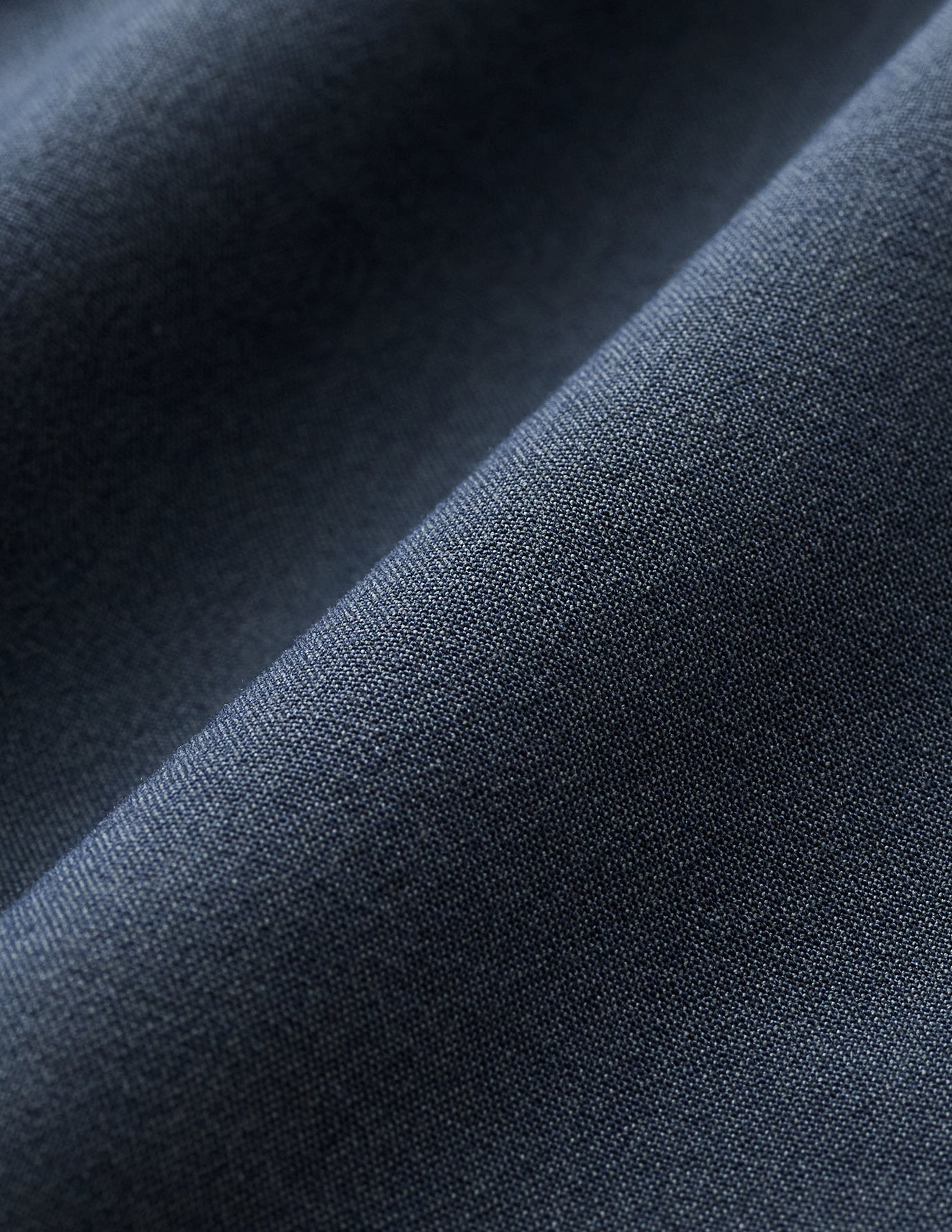 Tech Linen Elastic Shorts Navy