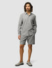 Tech Linen Casual Shirt Charcoal