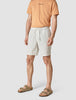 Tech Linen Elastic Shorts Navy Pinstripe