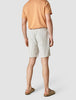 Tech Linen Elastic Shorts Navy Pinstripe