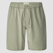 Tech Linen Elastic Shorts Neutral Green