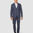 Tech Wool Blazer Navy Slim