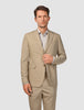 Tech Wool Blazer Sand Slim