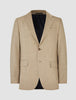 Tech Wool Blazer Sand Slim