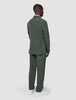 Tech Wool Blazer Green Night Regular