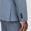 Tech Wool Blazer Light Blue Regular