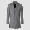 Tech Wool Coat Grey Melange