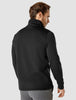 Tech Wool Half Zip Black