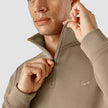 Tech Wool Half Zip Khaki