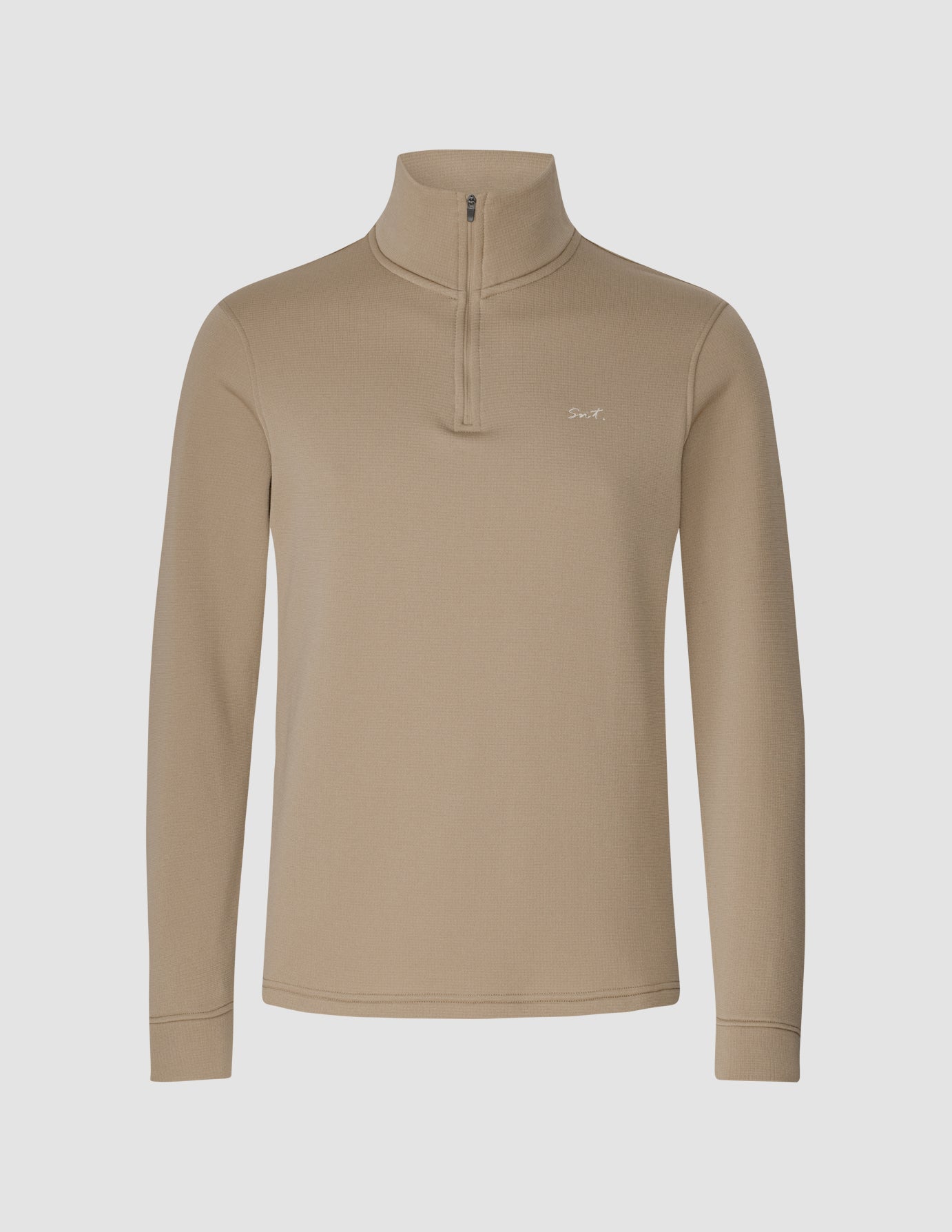 Tech Wool Half Zip Khaki