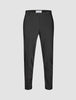 Tech Wool Suit Pants Slim Black