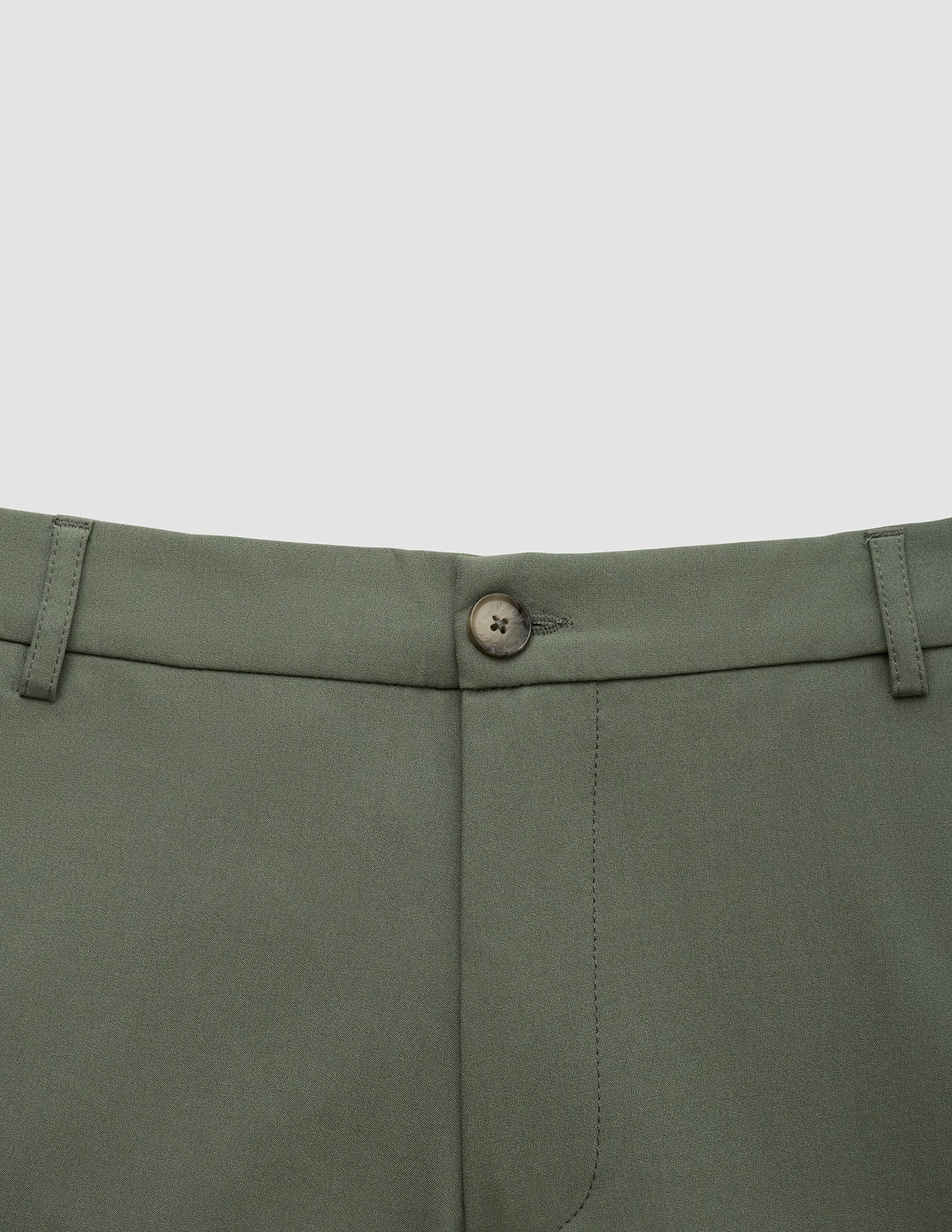Tech Linen Elastic Pants Urban Green