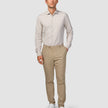 Tech Wool Suit Pants Slim Sand