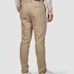 Tech Wool Suit Pants Slim Sand