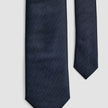 Tie Herringbone Midnight Blue