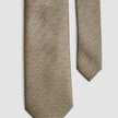 Tie Herringbone Stone Brown