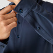 Travel Shirt Navy Regular