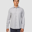 Travel Shirt Light Grey Regular