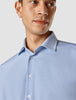 Travel Shirt Light Blue Regular