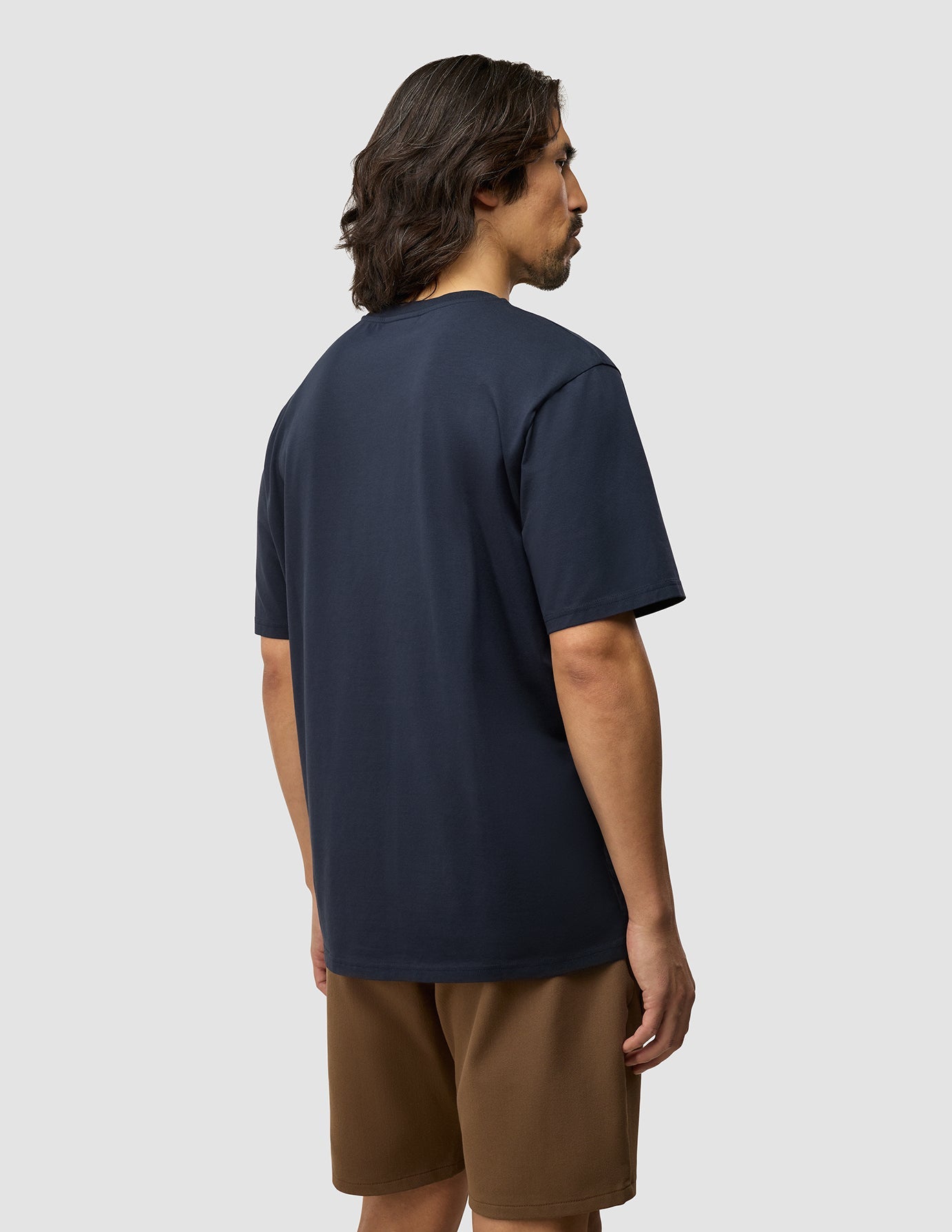 Supima T-shirt Box Fit Dark Navy