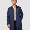 Waterproof Trench Coat Navy