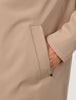 Waterproof Trench Coat Sand Grain