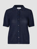Women's Structured Polo Navy
