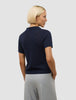 Women's Structured Polo Navy