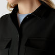 Belted Overshirt Black