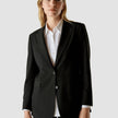 Essential Suit Tapered Black