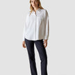 Oversized Long Sleeve Shirt White
