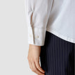 Oversized Long Sleeve Shirt White