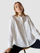 Oversized Long Sleeve Shirt White