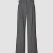 Serene Pants Wide Grey Herringbone