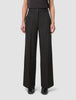 Essential Pants Wide Asphalt Pinstriped