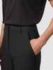 Essential Pants Wide Asphalt Pinstriped