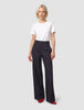 Essential Pants Wide Midnight Blue